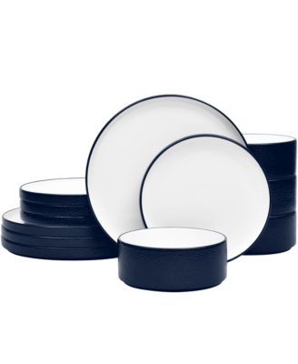 Colortex Stone 12-Piece Dinnerware Set, Service for 4