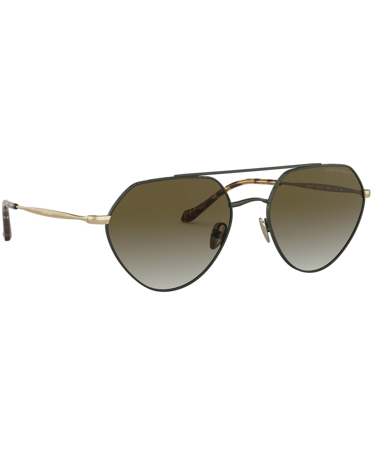 Giorgio Armani Sunglasses, 0AR6111 -GREEN GRADIENT