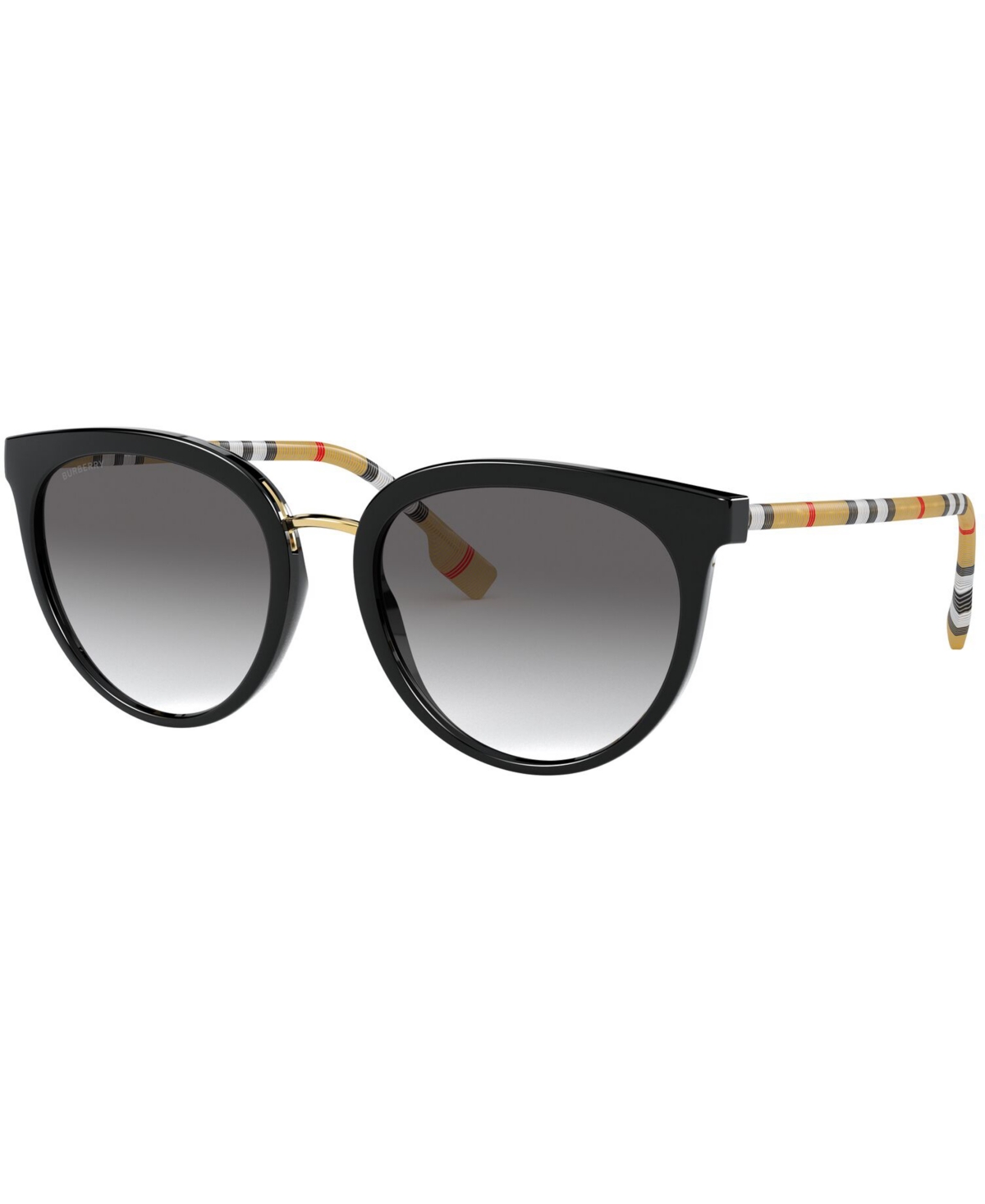 Shop Burberry Sunglasses, 0be4316 In Black,grey Gradient