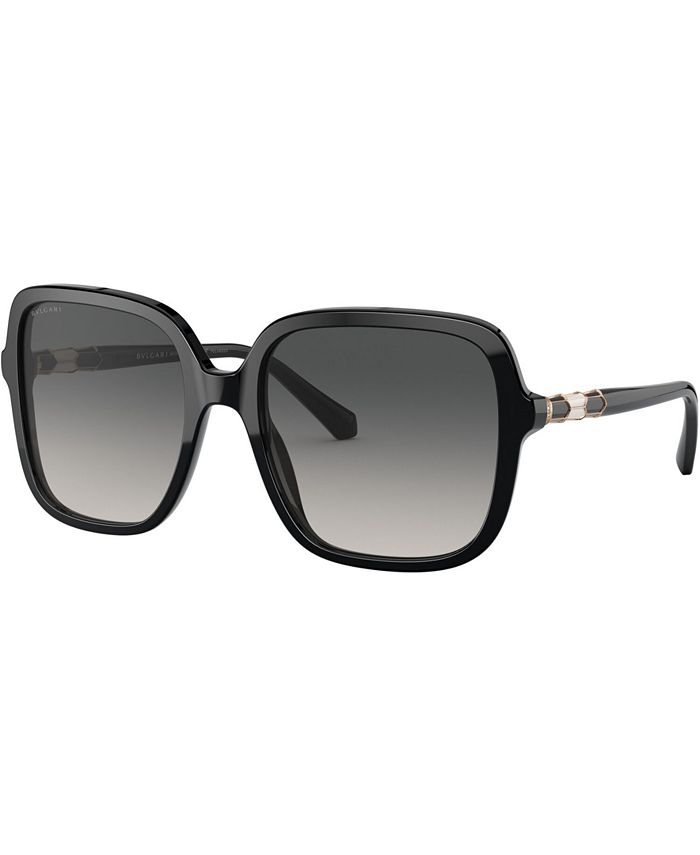 BVLGARI Polarized Sunglasses, 0BV8228B - Macy's