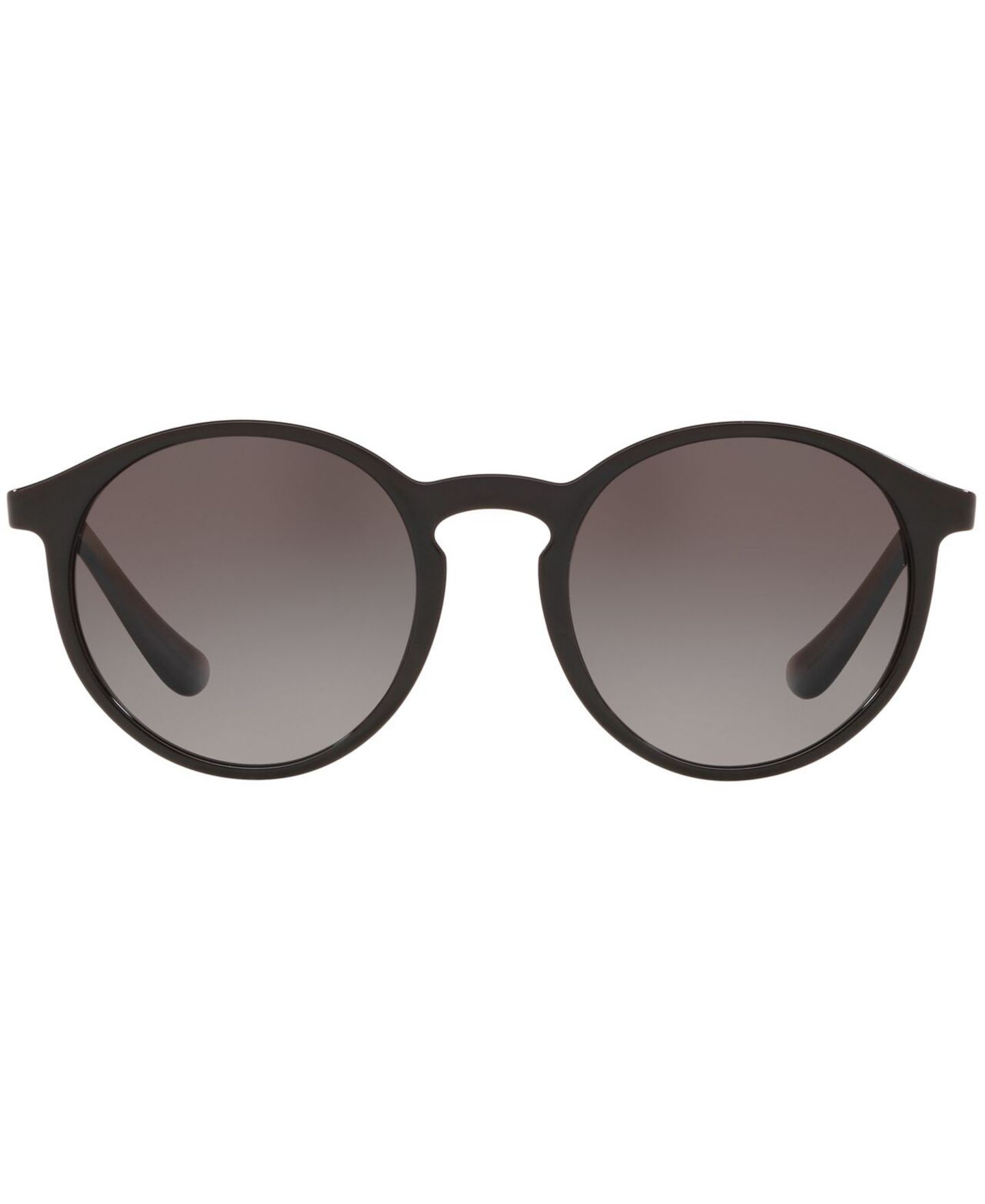 Женские поляризационные солнцезащитные очки Sunglass Hut Collection 0HU2019, цвет: Блестящий чёрный / Градиентный серый — фото 2
