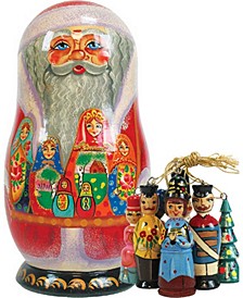 Russian Matryoshka Wooden Matreshkas Ornament Doll Set