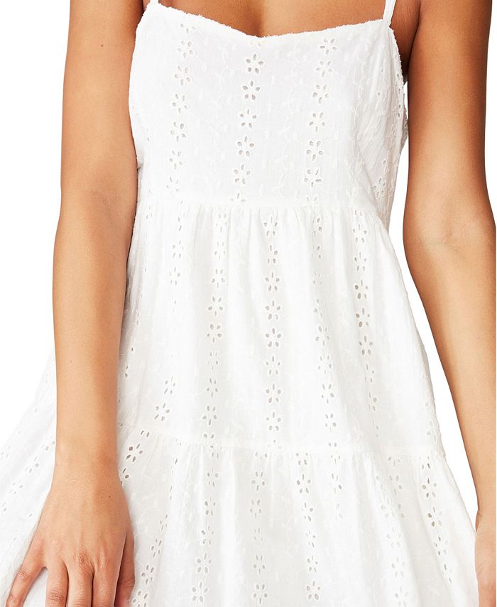 cotton on woven betty tiered mini dress