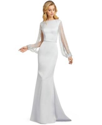 mac duggal long sleeve gowns