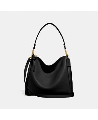 coach black shoulder bag