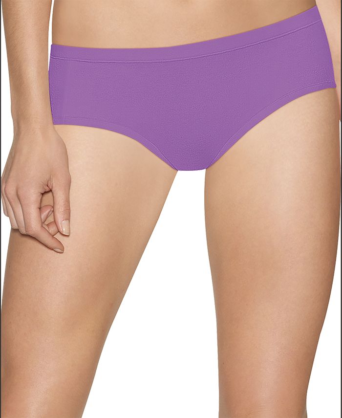 Hanes Women's 6-Pk. Cotton Sporty Hipster Underwear With Cool Comfort™  PP41SB - Macy's