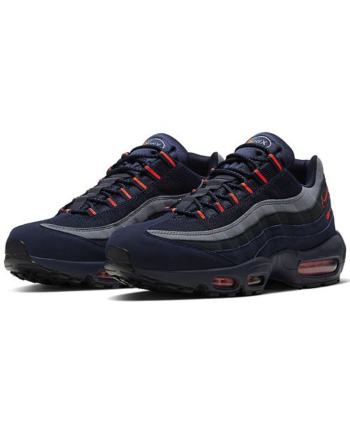 Nike Men S Air Max 95 Essential Casual Sneakers From Finish Line Reviews Finish Line Athletic Shoes Men Macy S