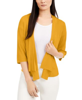 macy's short sleeve cardigan