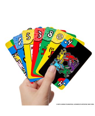Mattel UNO™ Artiste Series No. 2. UNO™ Card Game Featuring the Artwork of Keith Haring, Exclusive to Macy's  