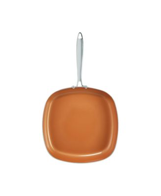 Gotham Steel - Stainless Steel Nonstick Ti-Ceramic 11" Square Fry Pan