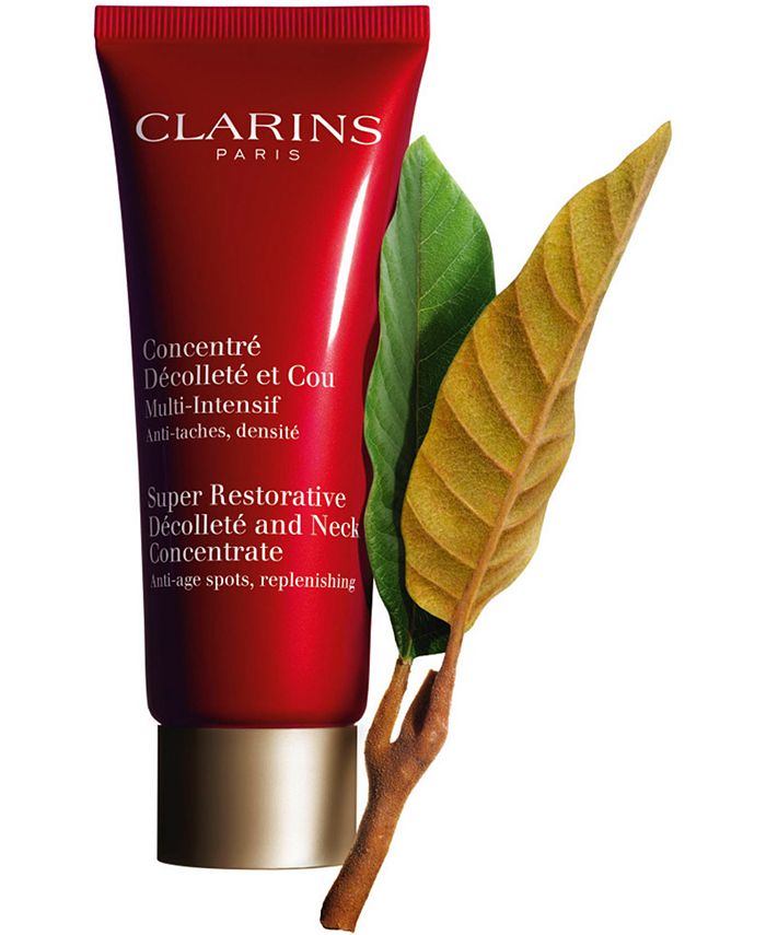 Clarins Super Restorative Décoletté and Neck Concentrate, 2.4 oz. Macy's