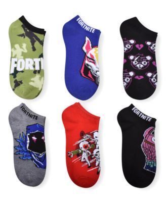 Planet Sox - Big Boys 6-Pack Fortnite Socks