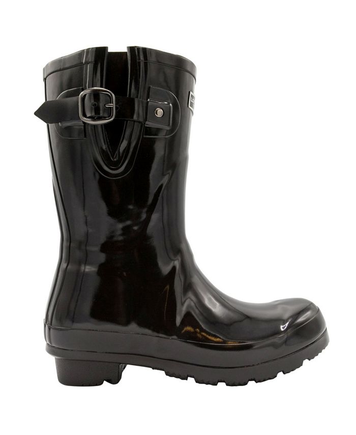 London Fog Women's Tally Mid-Calf Rain Boot & Reviews - Boots - Shoes ...