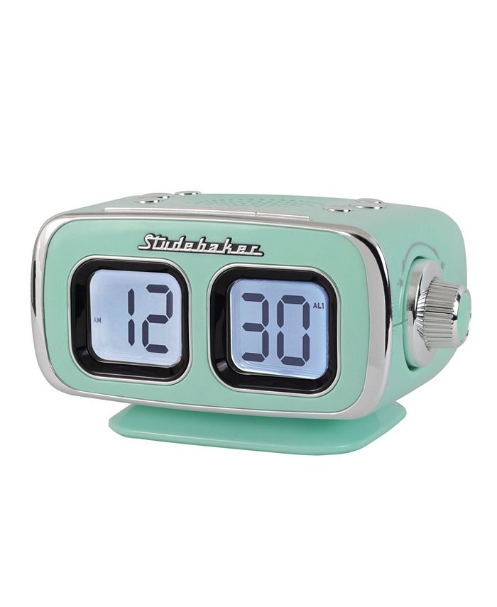 Studebaker SB3500TE Roommate Retro Digital Bluetooth AM/FM Clock Radio