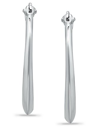 Giani Bernini - Graduated Hoop Earrings in Sterling Silver
