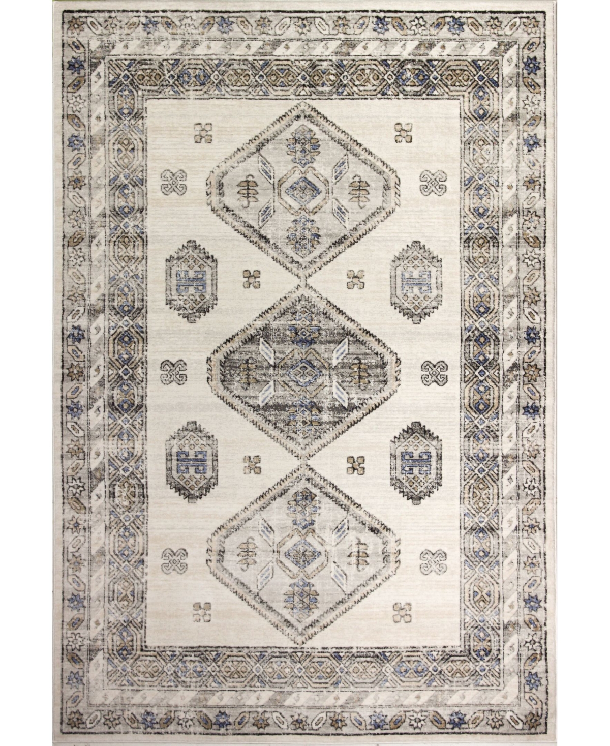 Bb Rugs Mesa Mes-03 Ivory 8'6in x 11'6in Area Rug - Ivory