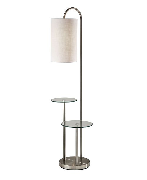 Adesso Leonard Shelf Floor Lamp Reviews Home Macy S