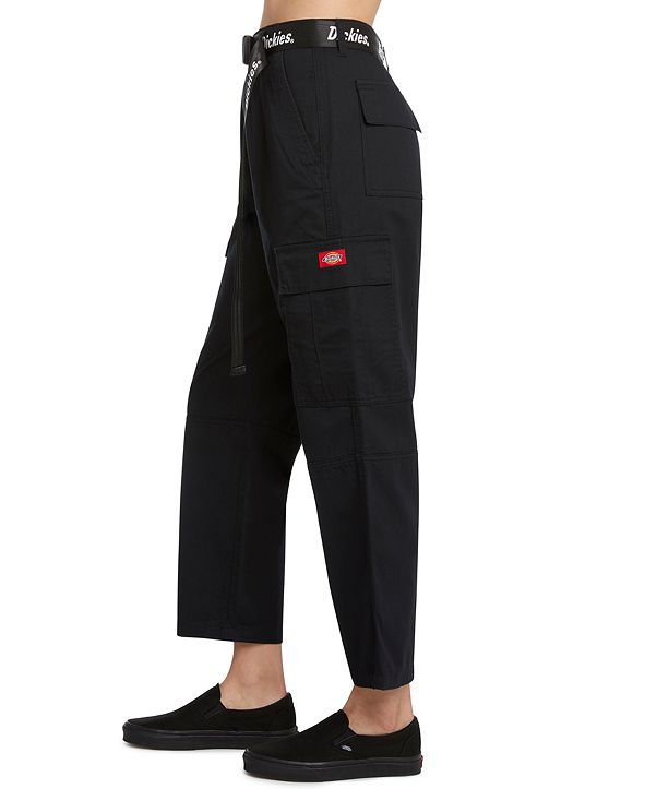 Dickies Juniors' Belted Cargo Capri Pants & Reviews Leggings & Pants