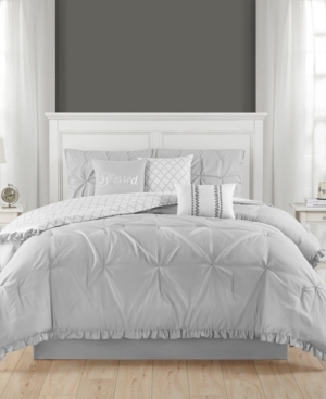 Jessica Sanders Ruffled 7 Piece Full Comforter Set Bedding
