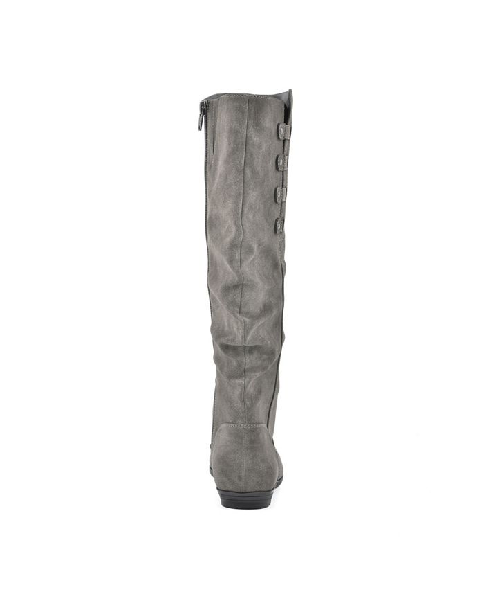 Cliffs by White Mountain Women's Francie Tall Regular Calf Boots