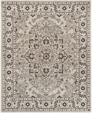 Safavieh Antiquity At58 Gray And Beige 8' X 10' Area Rug