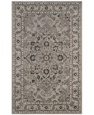 Safavieh Antiquity At58 Gray And Beige 5' X 8' Area Rug