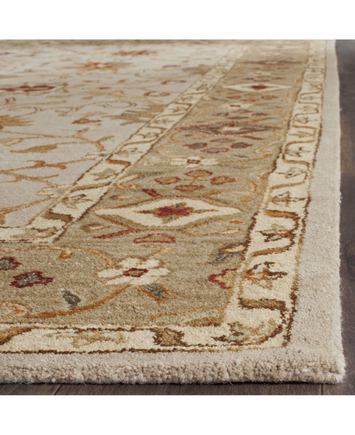 Safavieh Antiquity At816and Beige Area Rug - Gray
