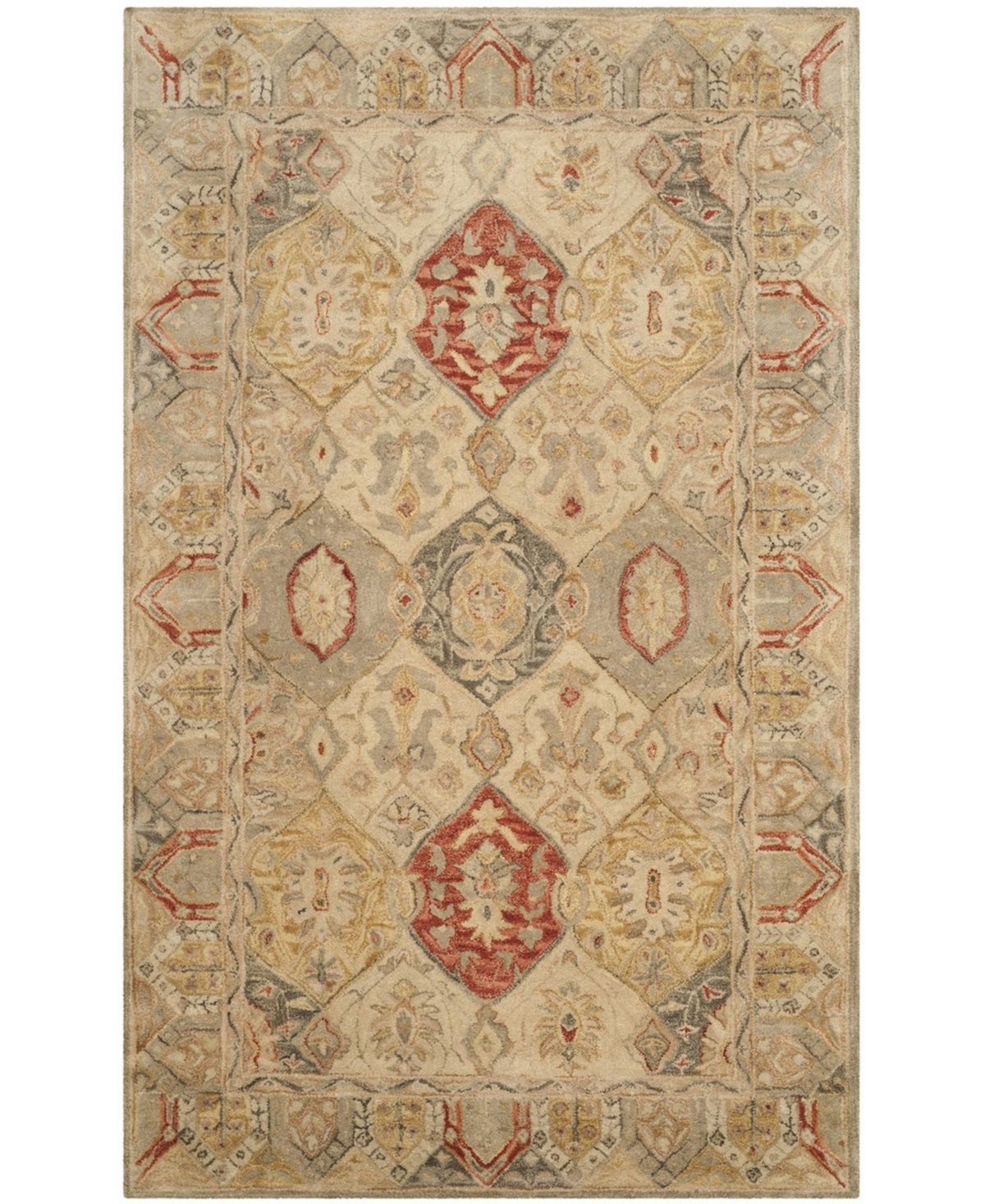Safavieh Antiquity At830 Beige 5' x 8' Area Rug - Beige