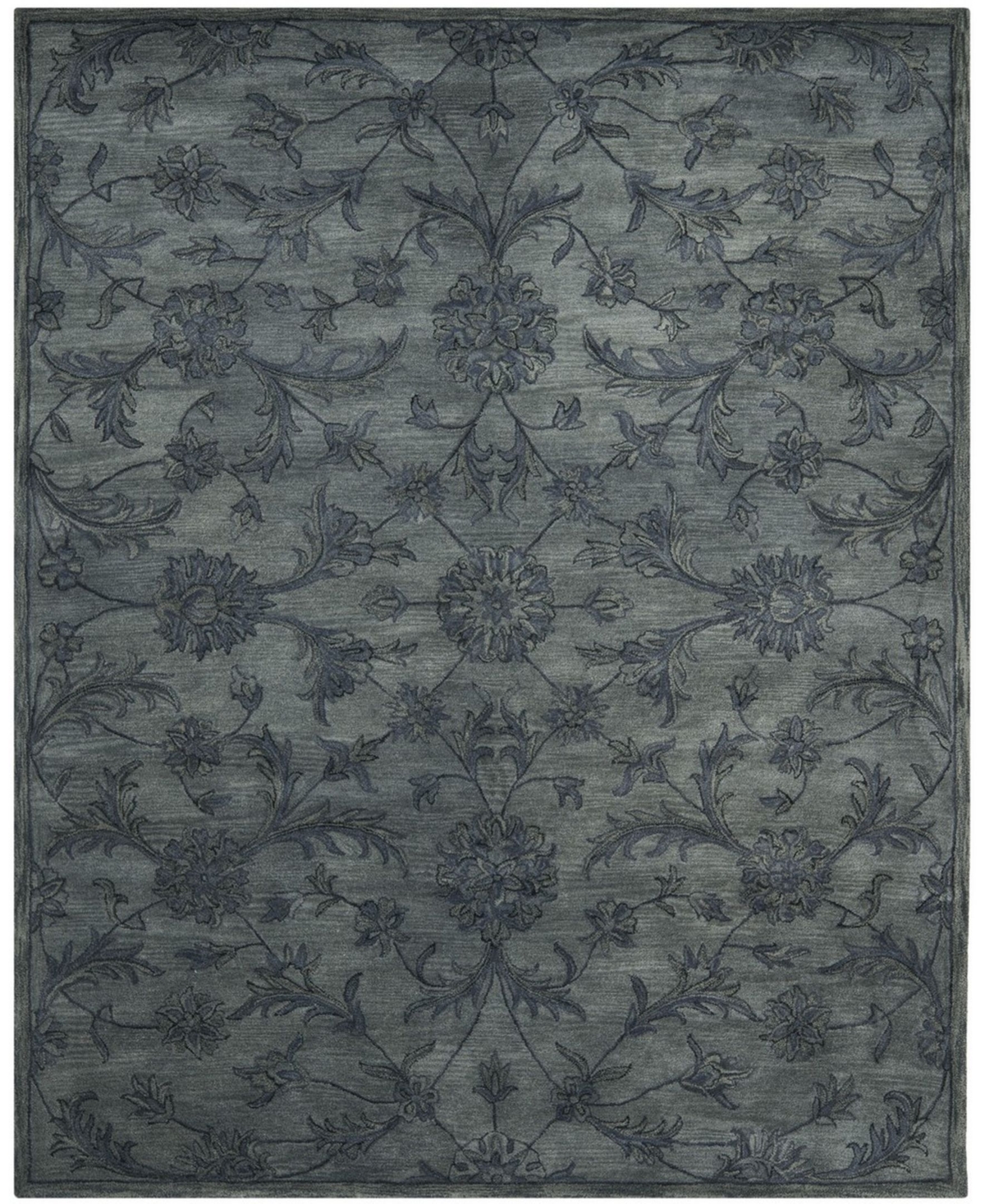 Safavieh Antiquity At824 Gray and Multi 7'6in x 9'6in Area Rug - Gray