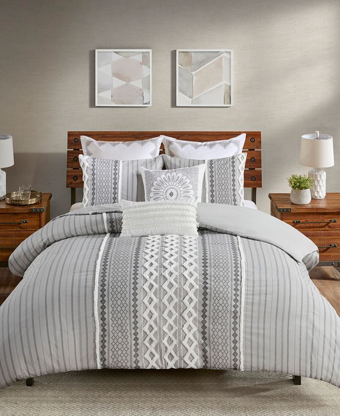 Ink Ivy Imani 3 Piece Comforter Set, Difference Between King And Queen Duvet Cover Sets
