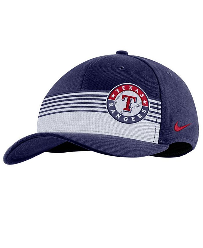 Nike Texas Rangers Stripe Swooshflex Classic 99 Cap - Macy's