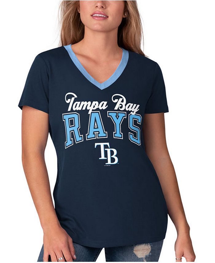 Tampa Bay Rays Womens Short Sleeve Graphic Tee