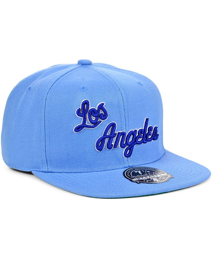 Mitchell & Ness Los Angeles Lakers Team Ground Fitted Cap - Macy's