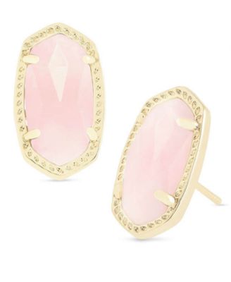 Stone Stud Earrings