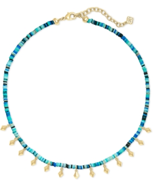 image of Kendra Scott Disc-Bead & Stud Charm Choker Necklace, 15