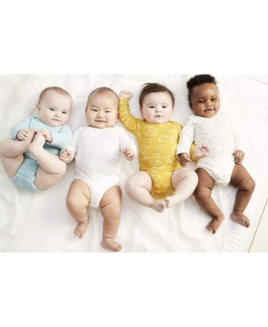 Carter's Baby 4-Pk Long-Sleeve Sheep Cotton Bodysuits