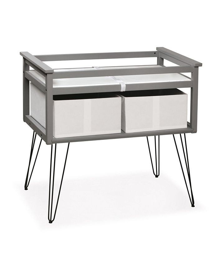 Badger Basket Contempo Convertible Changing Table with Two Baskets Macy's