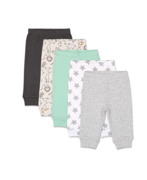 The Peanutshell Baby Boys and Girls Safari 5 Pack Pants