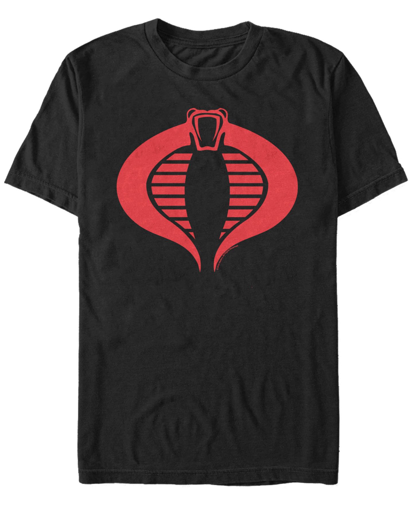 Мужская футболка Fifth Sun G.I.Joe Cobra Logo Short Sleeve, цвет: Чёрный — фото 1