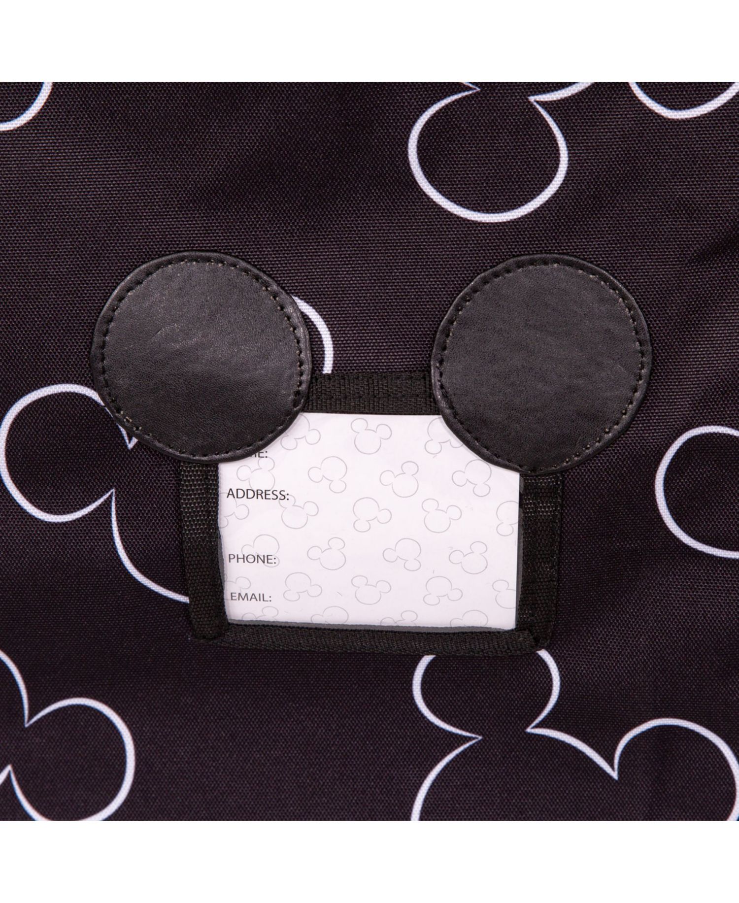 Disney Baby Ultimate Padded Backpack Car Seat Travel Bag, Mickey