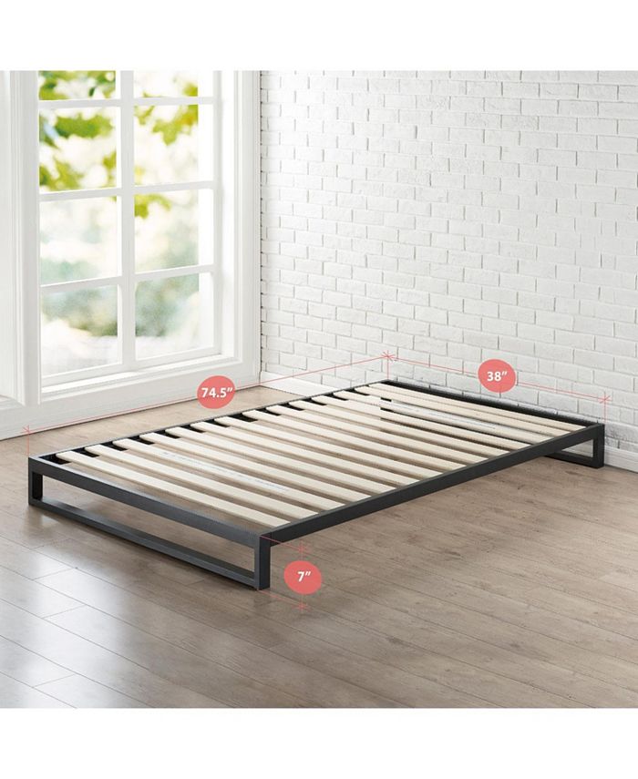 Zinus Trisha 7" Heavy Duty Platform Bed Frame, Twin Macy's