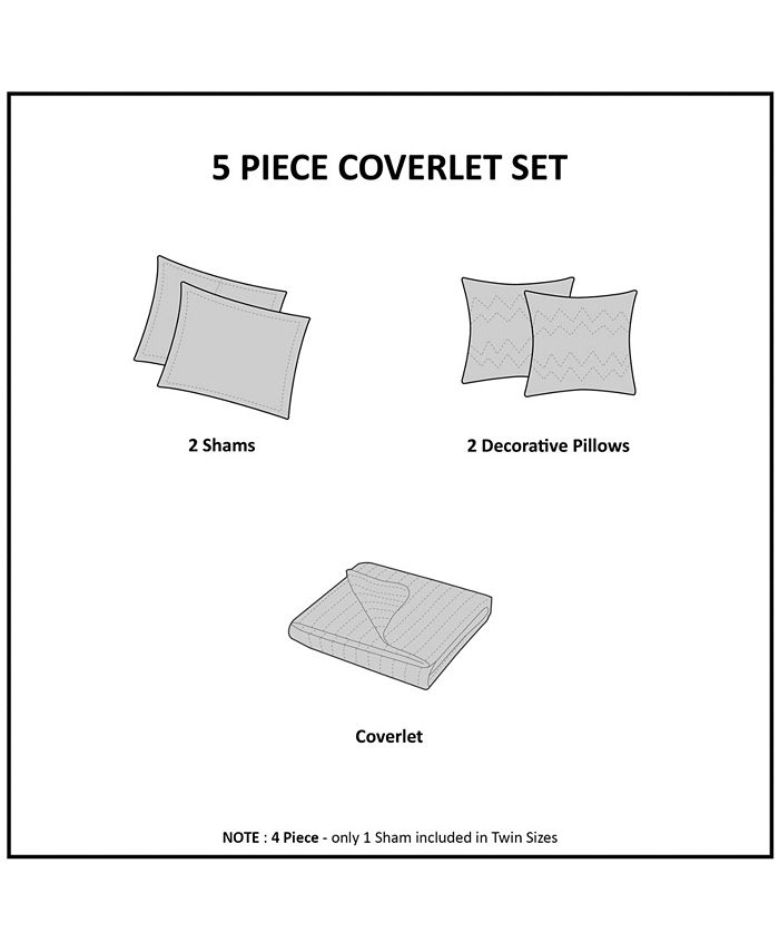 Urban Habitat Callie Full/Queen 5 Piece Cotton Jacquard Pom Pom