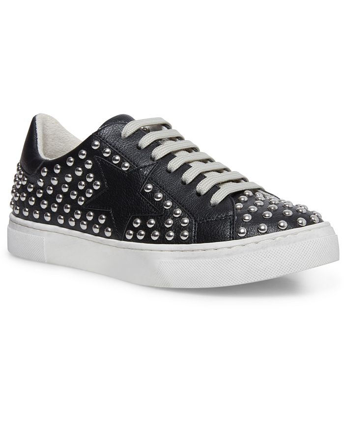 STEVEN NEW YORK Women's Riled Studded Lace-up Sneakers & Reviews ...