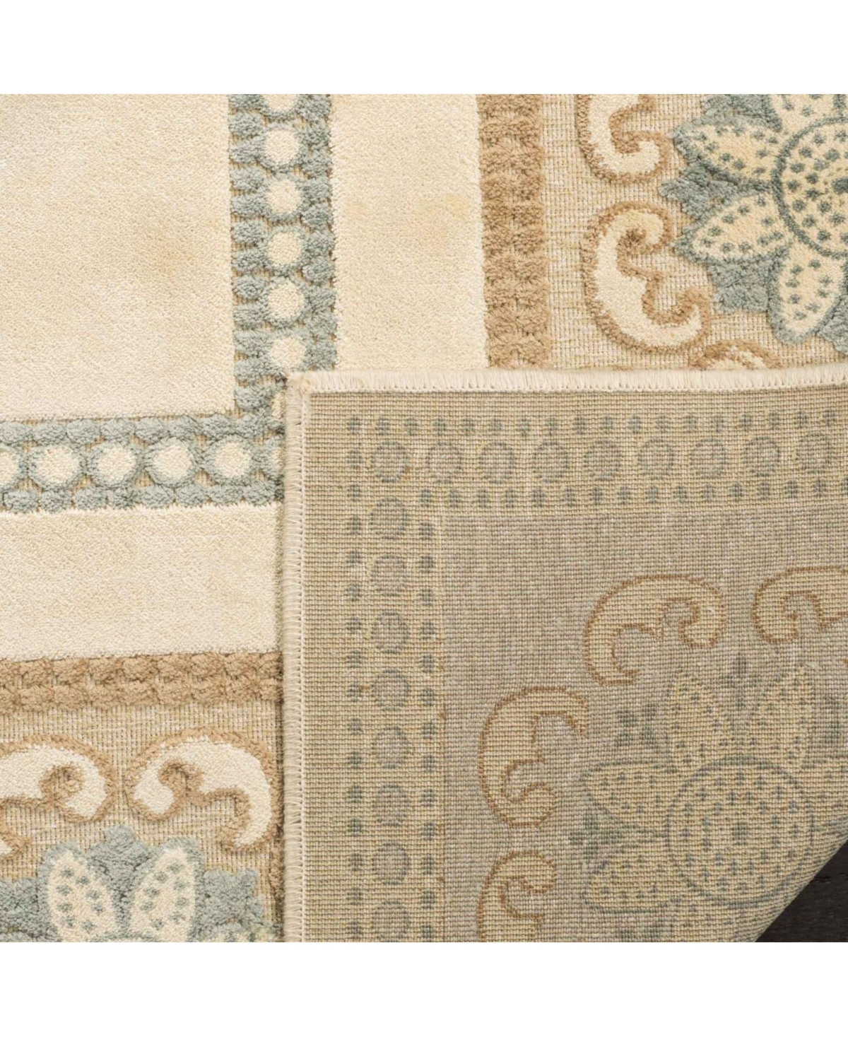 Martha Stewart Collection Taj Mahal MSR4440AArea Rug - Creme