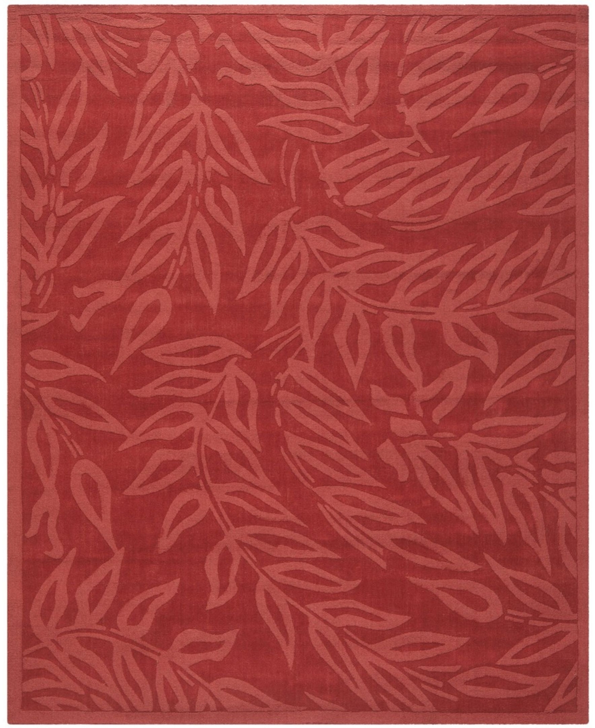 Martha Stewart Collection Breeze MSR4621B Burgundy 9' x 12' Area Rug - Burgundy