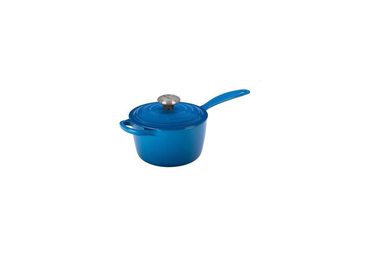 Le Creuset 1.75-Qt. Enameled Cast Iron Signature Saucepan - Marseille