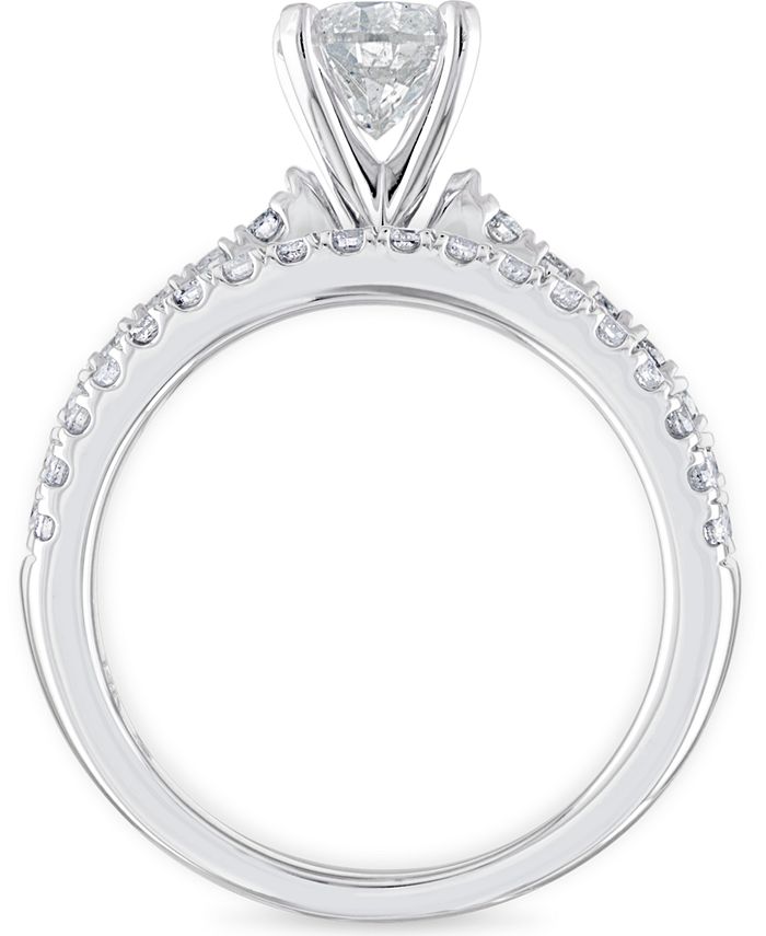 Macy's Diamond (11/2 ct. t.w.) Bridal Set in 14K White, Yellow or Rose