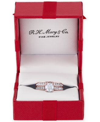Diamond (1-1/2 ct. t.w.) Channel-Set Bridal Set in 14K White, Yellow or Rose Gold