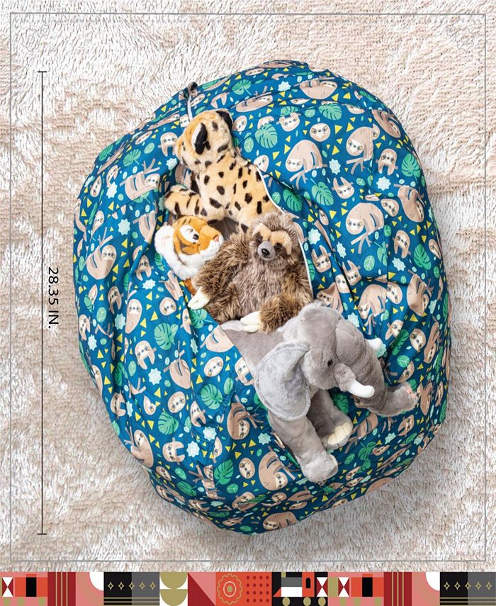 fao schwarz plush storage bag