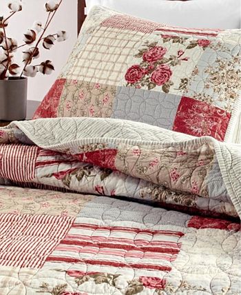 Farmstead Floral Patchwork Twin/Twin XL Quilt, Created for Macy's